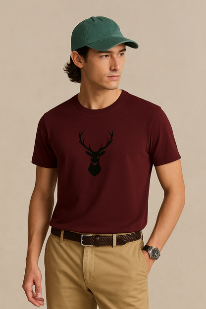 Custom slim fit crewneck T-shirt